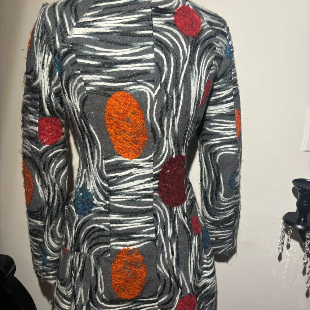 Stylish Multicolor Patterned Women's Jacket - image 7